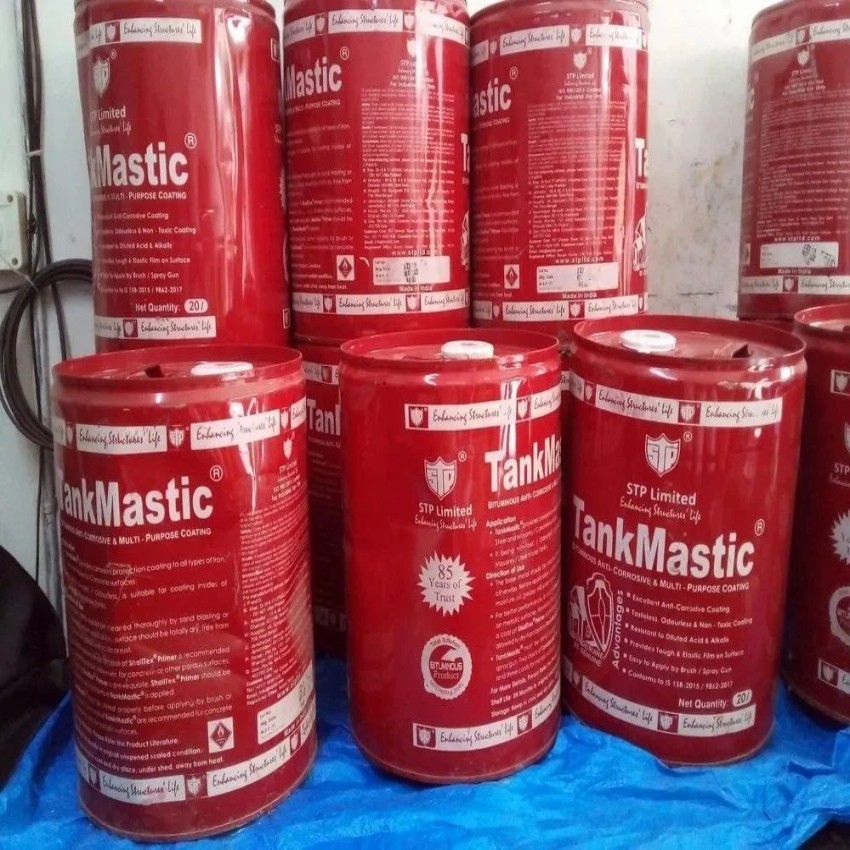 STP Tank Mastic Bitumen Paint - 20 Liter