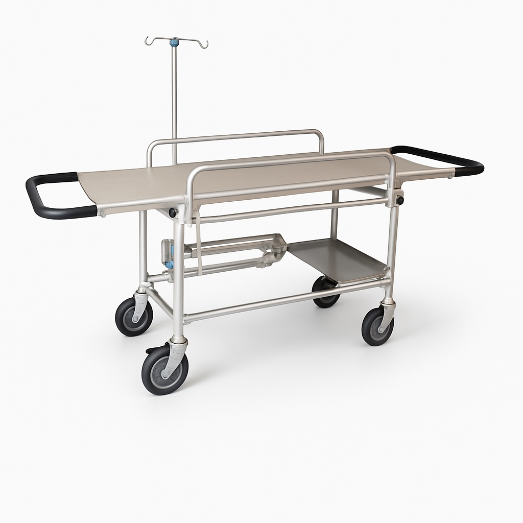 Mild Steel Stretcher Trolley
