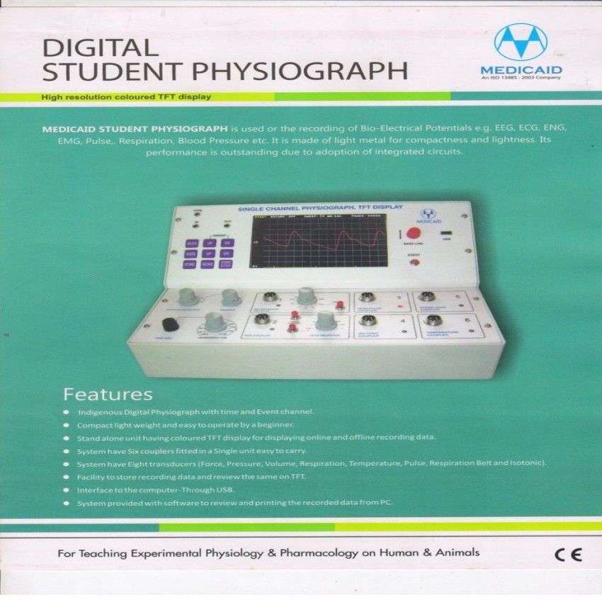 Student Physiograph Electrocardiography Device