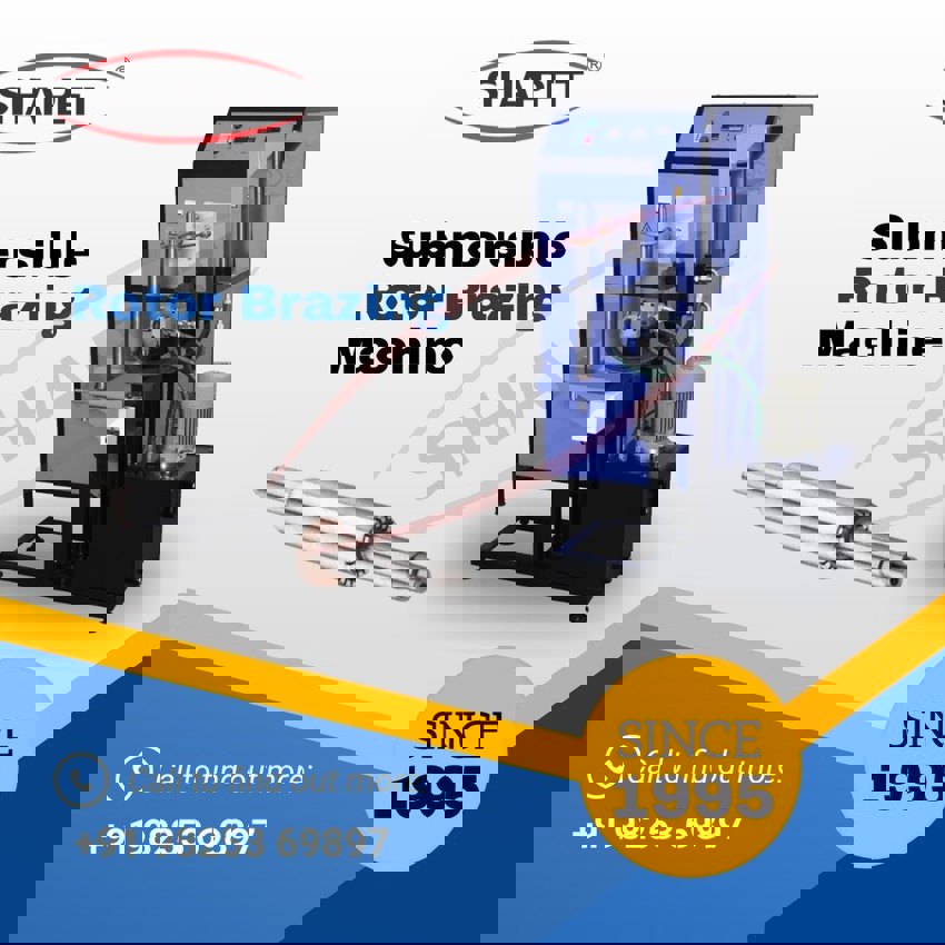 Submersible Rotor Brazing Machine