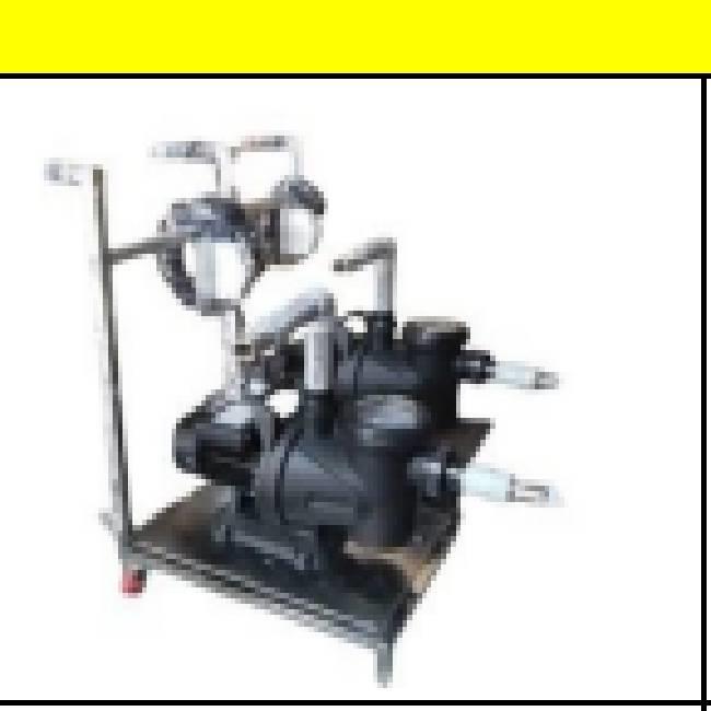 2hp Pump Suction Trolley with 20mtr Cable & MCB