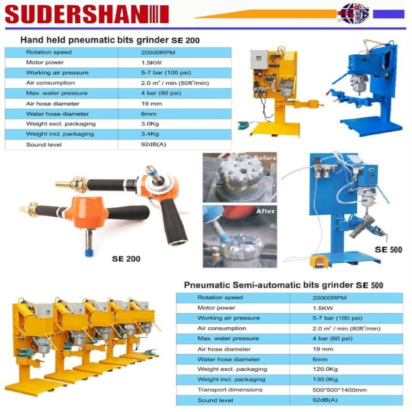 SE-200 Drill Bit Grinding Machine