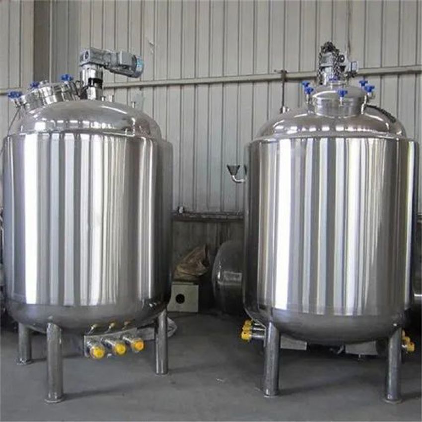 Vertical Jacket Sugar Melting Tank, 2000 L