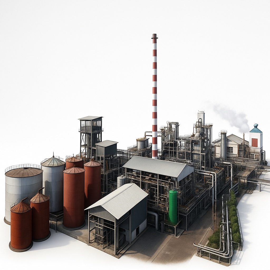 Sugar Distillation Plant, Yield 500 ml/kg