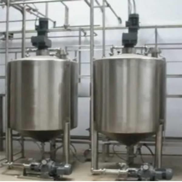 Stainless Steel Sugar Syrup Preparation Vessel