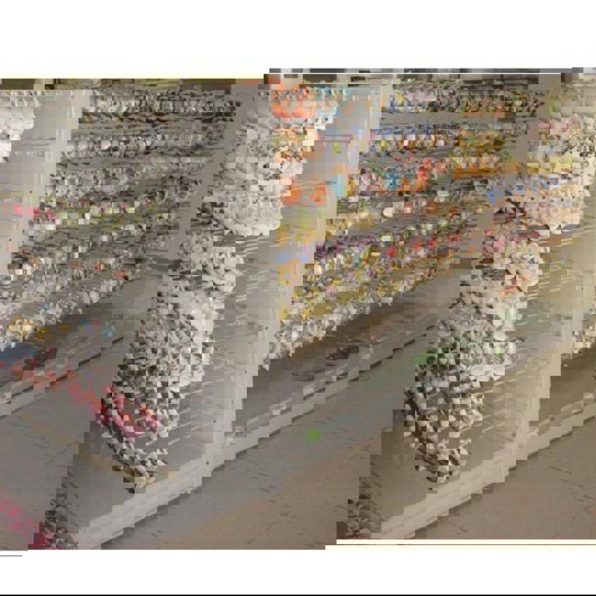 Grocery Glass Display Stand