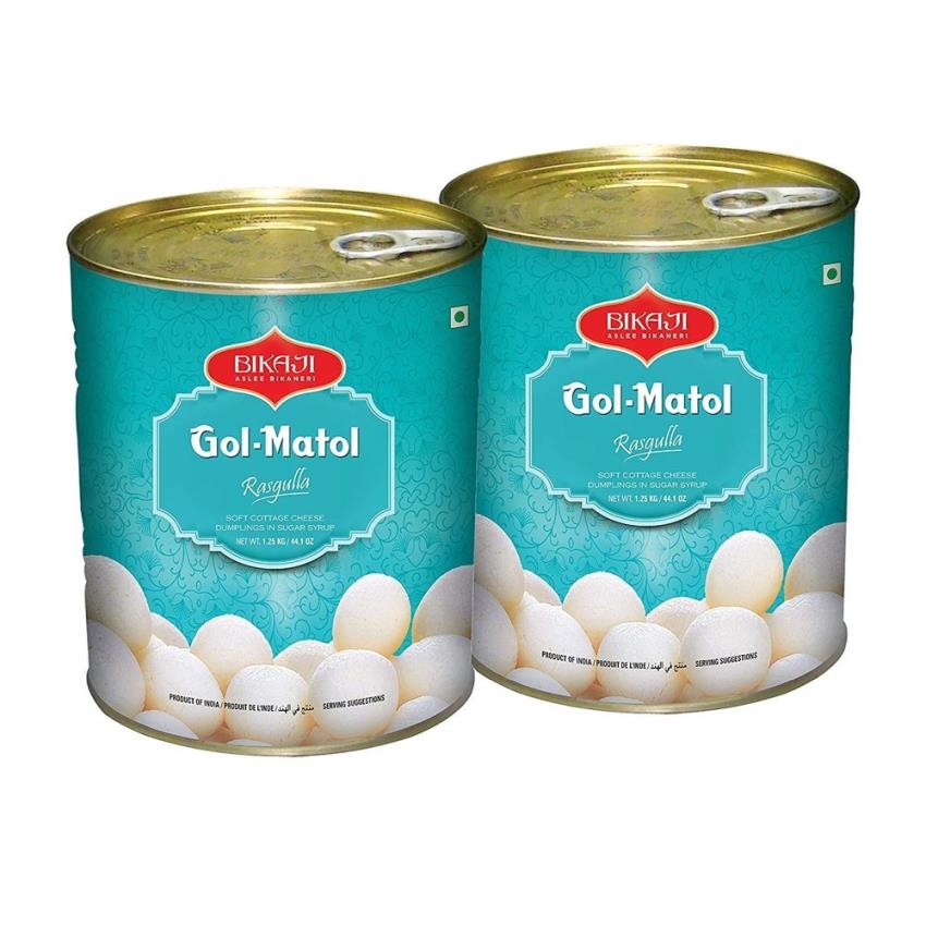 Bikaji Gol Matol Rasgulla Tin