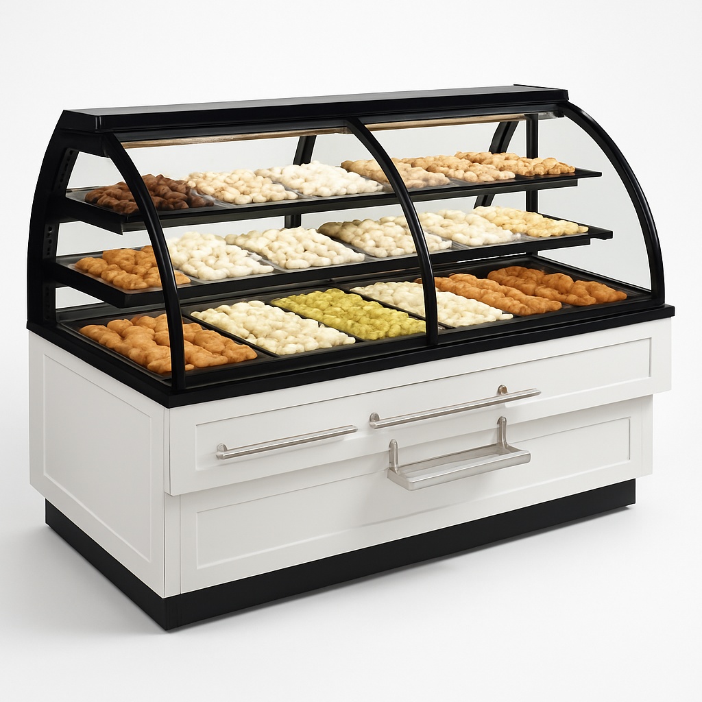 Stainless Steel Display Counter