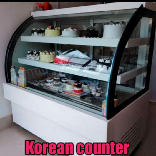 Custom Steel & Glass Sweet Showcase