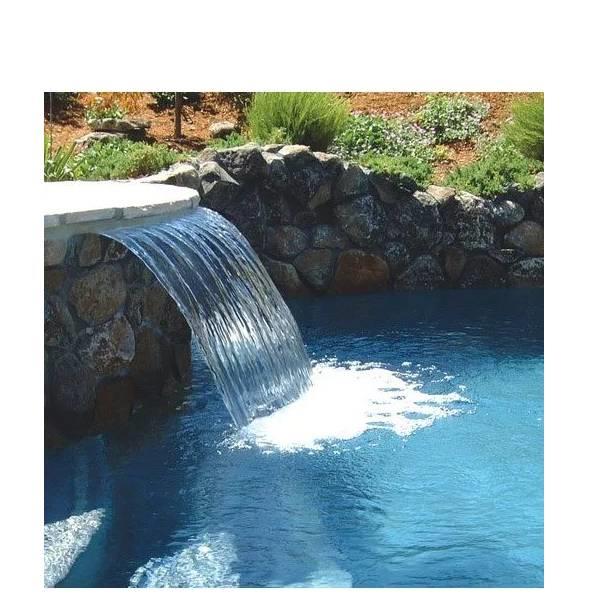 Outdoor Swimming Pool Water Feature