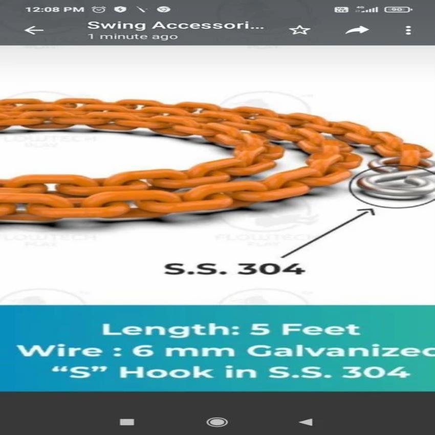 Playground Swing Chain GI