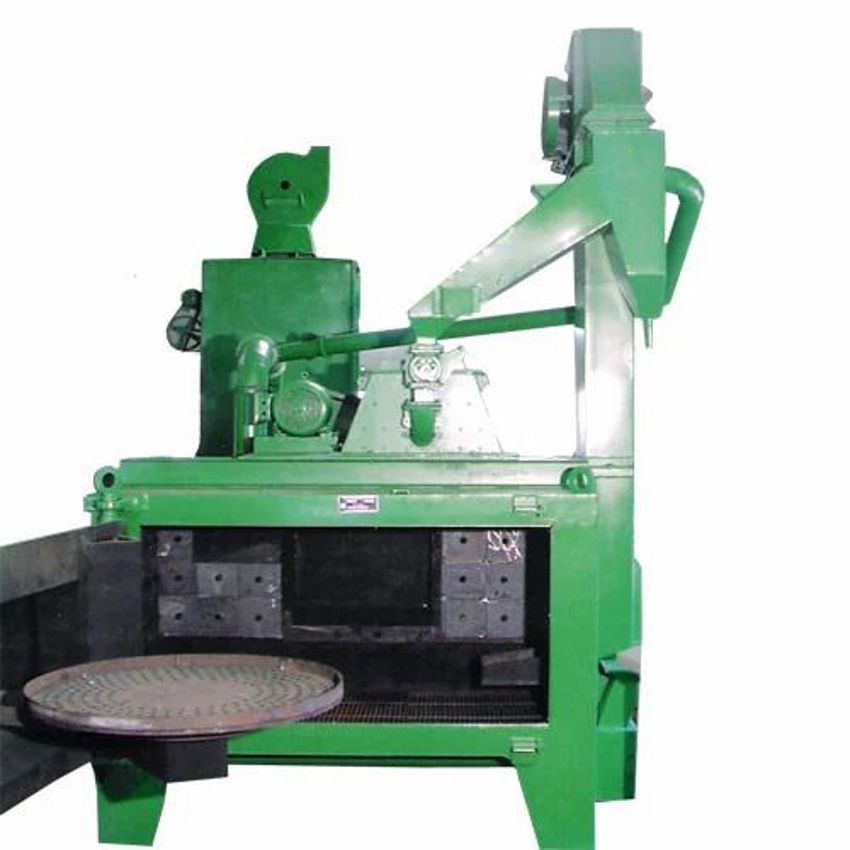Swing Table Blasting Machine