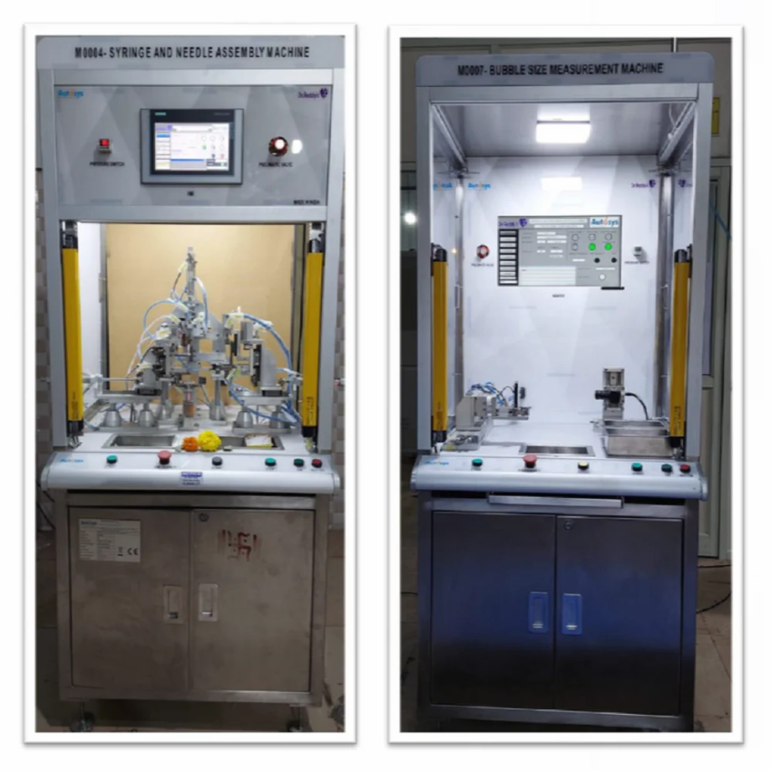 Syringe & Needle Assembly Machine (3 Units/min)