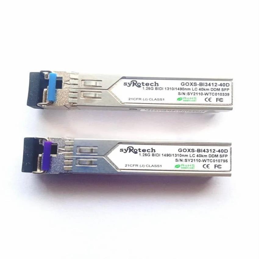 Syrotech 1.25G Bidirectional SFP (40KM Pair)