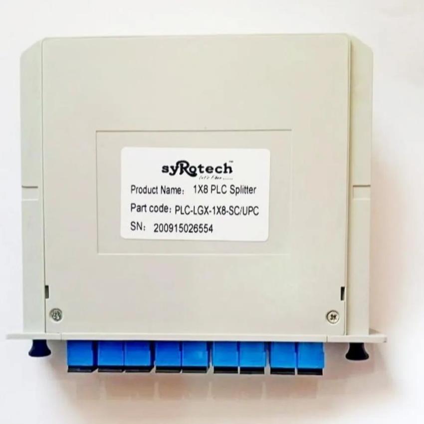 Syrotech PLC Splitter, 1x8 Configuration