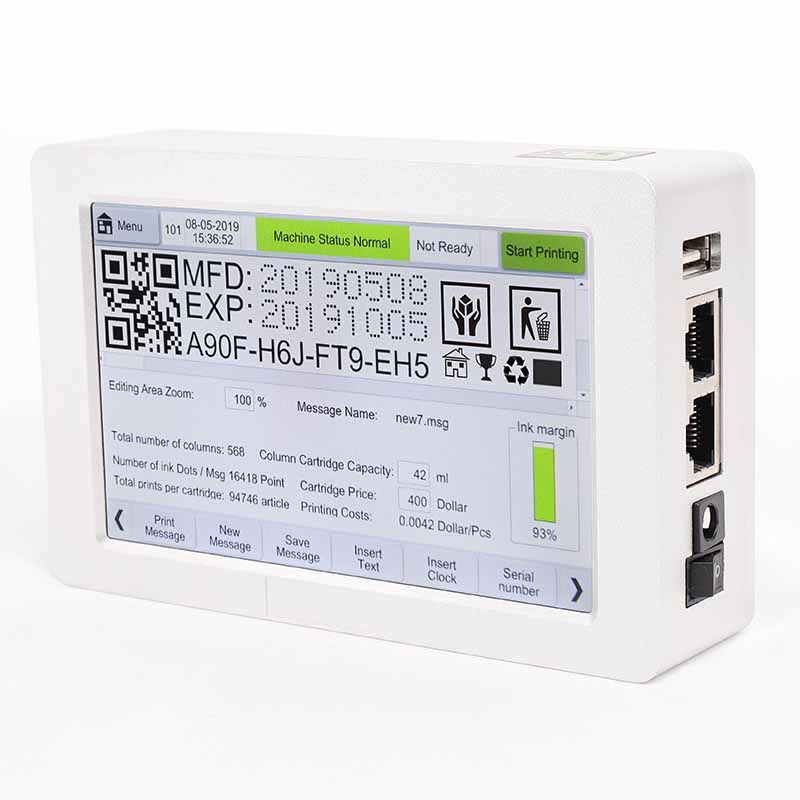 T190 Industrial Inkjet Marking Machine