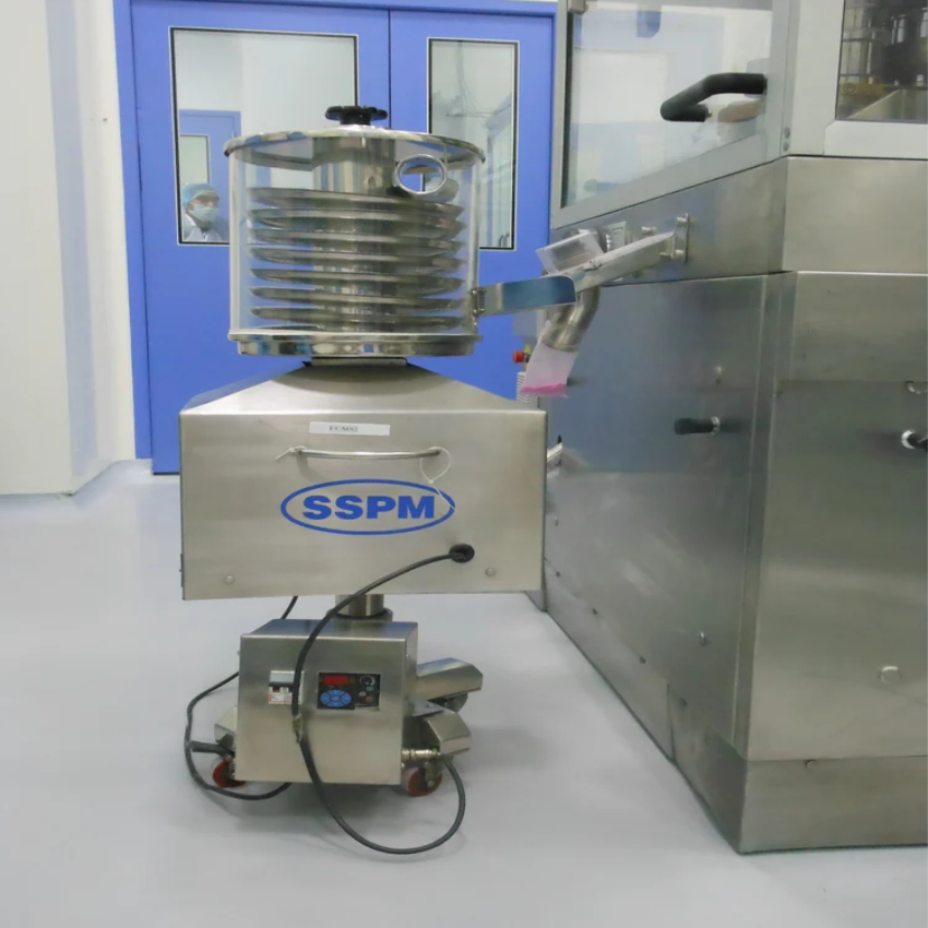Automatic Pharmaceutical Tablet Duster Machine