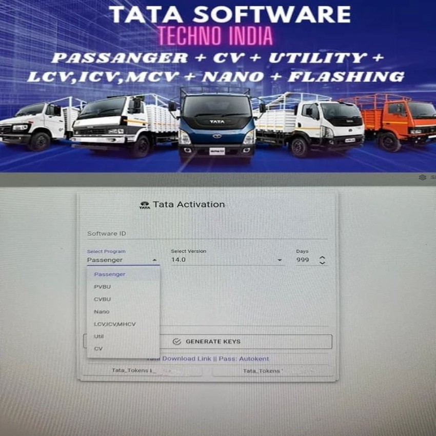 Tata Vehicle Management Software (12V+24V)