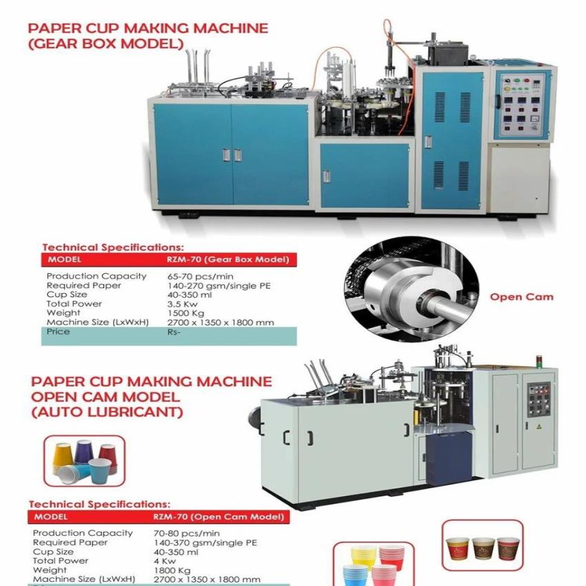 New Tea Cup Production Machine