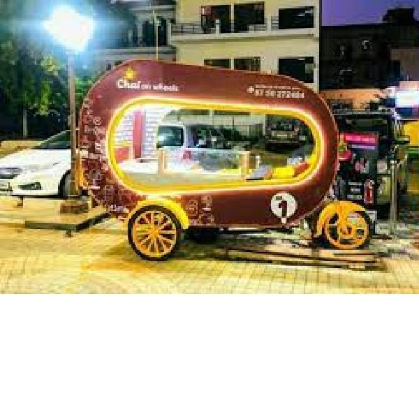 Fastfood Serving Cart