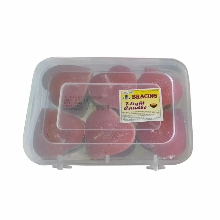 Heart Shape Metal Cup Tea Light Candle