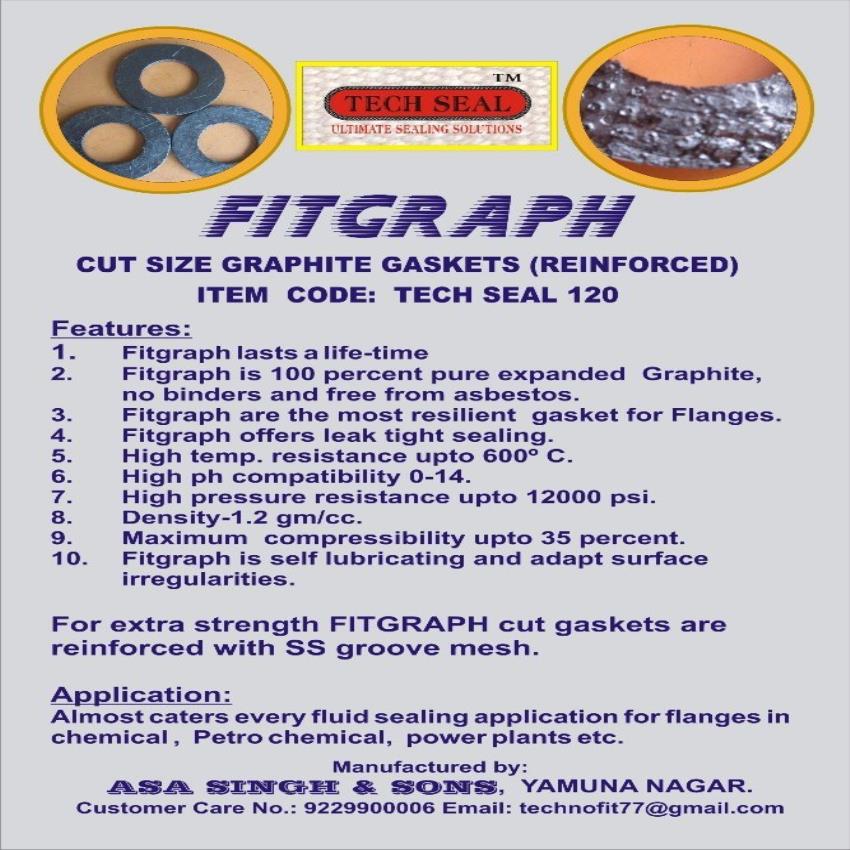 TECHSEAL Reinforced Graphite Gasket