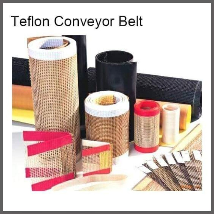 Teflon Conveyor Belts (Rubber Material)