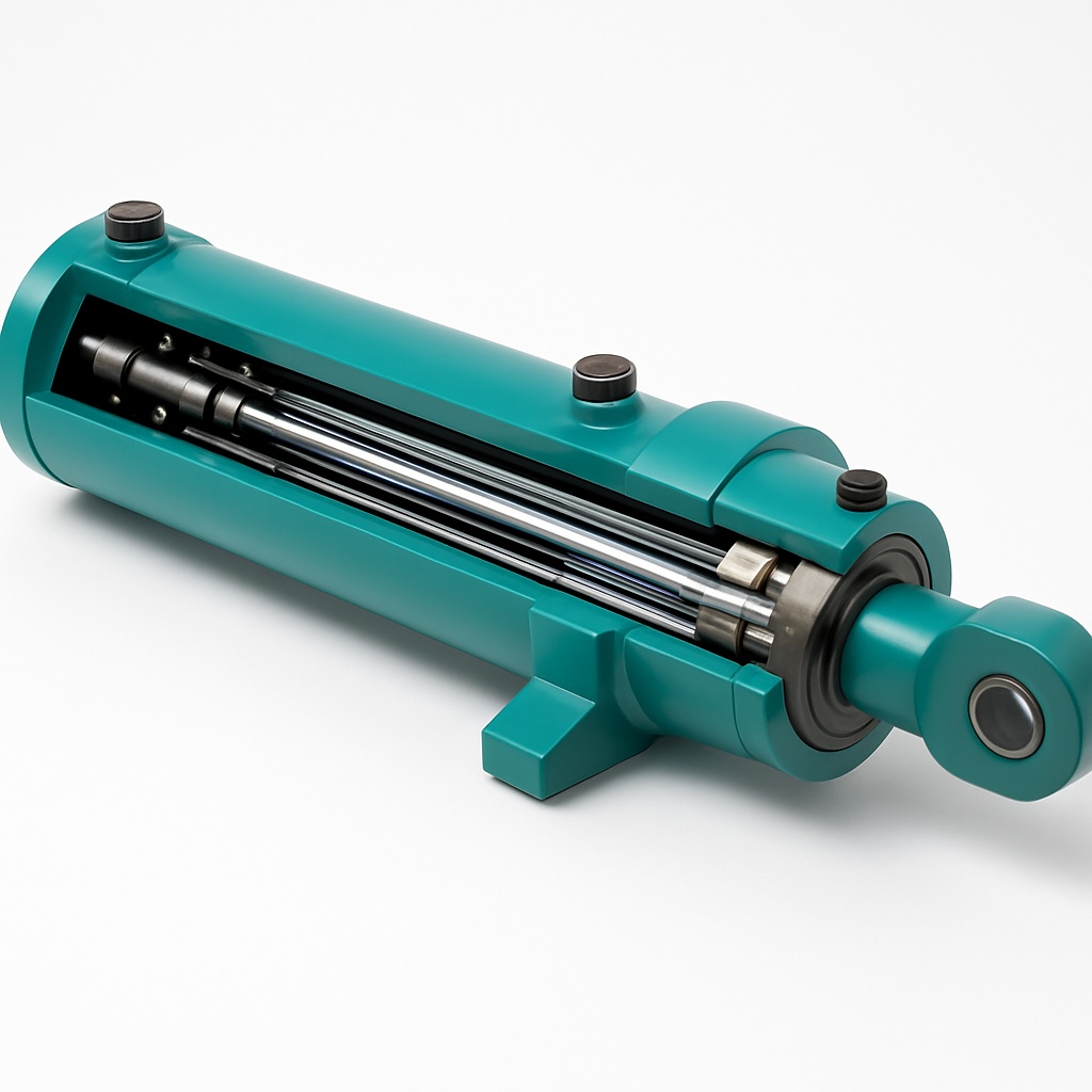 Telescopic Hydraulic Engineering Cylinder