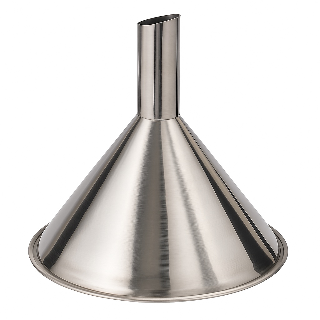Industrial Stainless Steel Mirror Funnel
