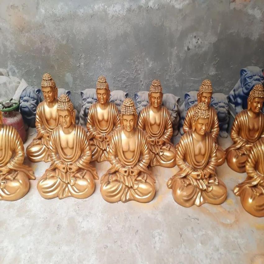 Theame Creation Fiberglass Buddha Sculpture (2'5"ft)
