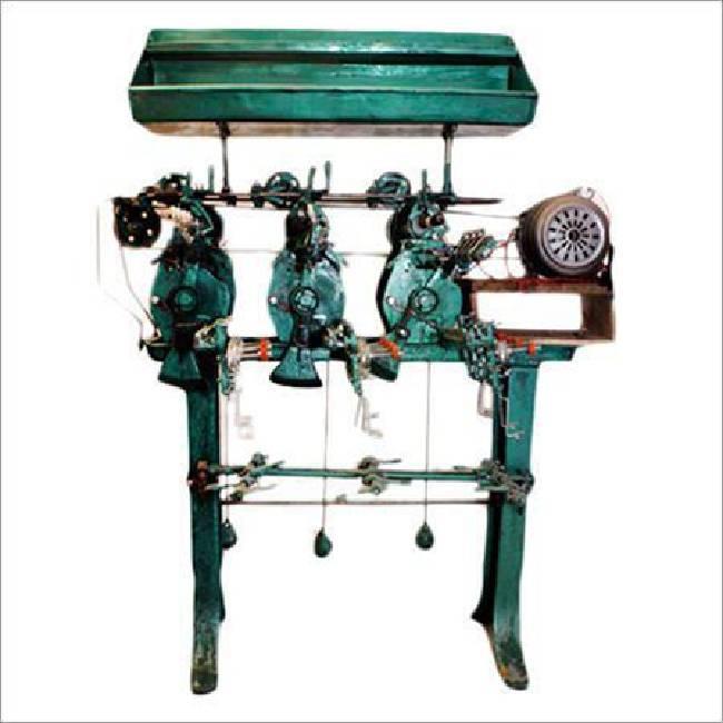 Three Head Semi Automatic Winding Machine (Motorless)