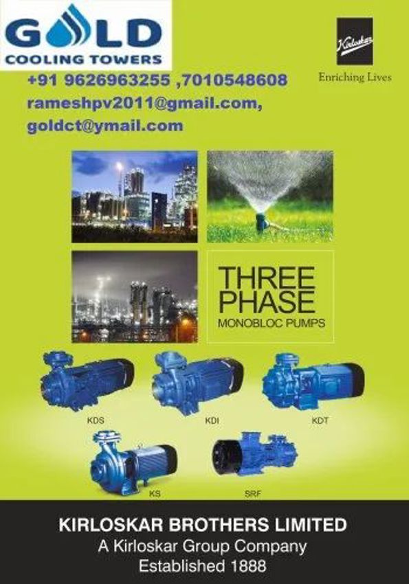 Kirloskar Three Phase Industrial Pump