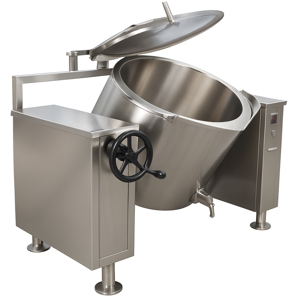 Hotel Tilting Gas Cooker