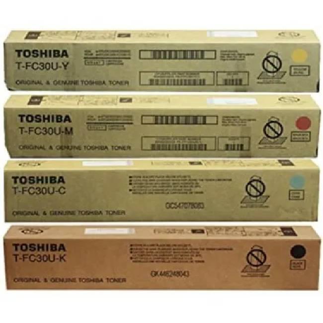 Toshiba CMYK Toner Cartridge T-FC30U