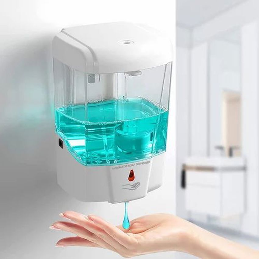 Transparent Wall Mounted Soap Dispenser