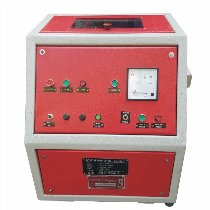 Transformer Oil BDV Test Machine