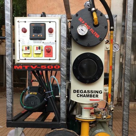 Transformer Oil Purifier Machine, 500 LPH