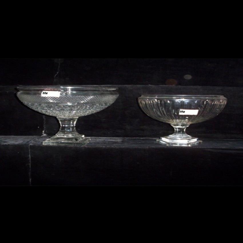 Transparent Glass Serving Bowl, 12 Inch
