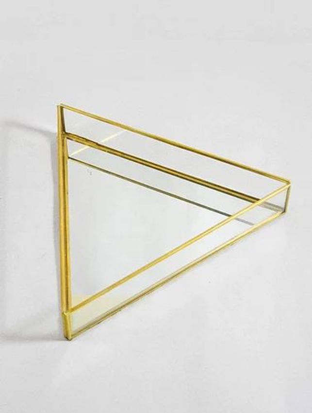 Triangle Mirror Gifting Tray
