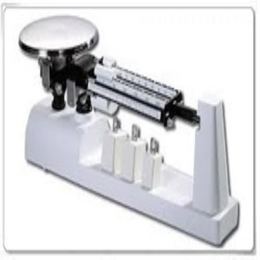 Triple Beam Weighing Machine