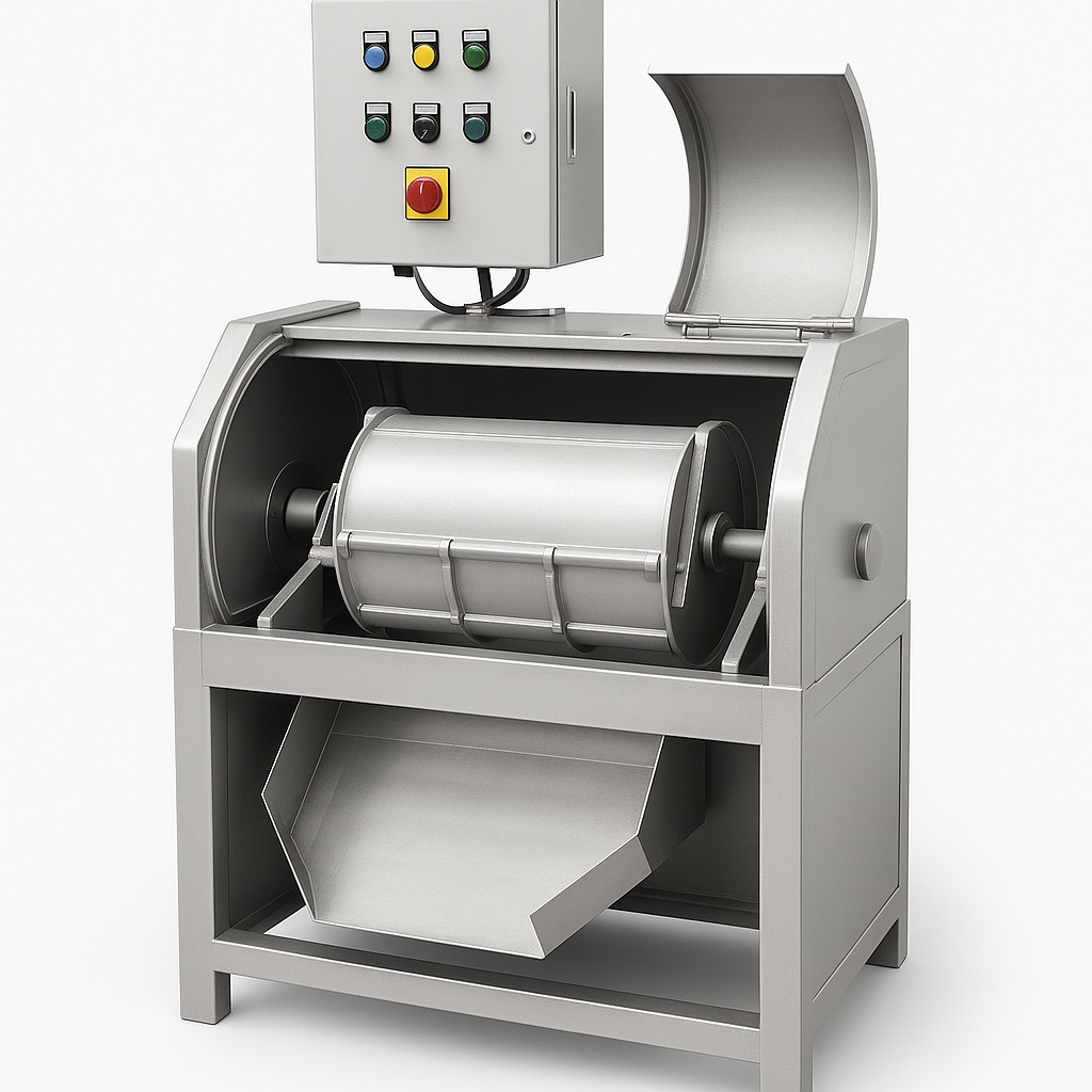 Polishing Tumbling Barrel Machine (2 HP)