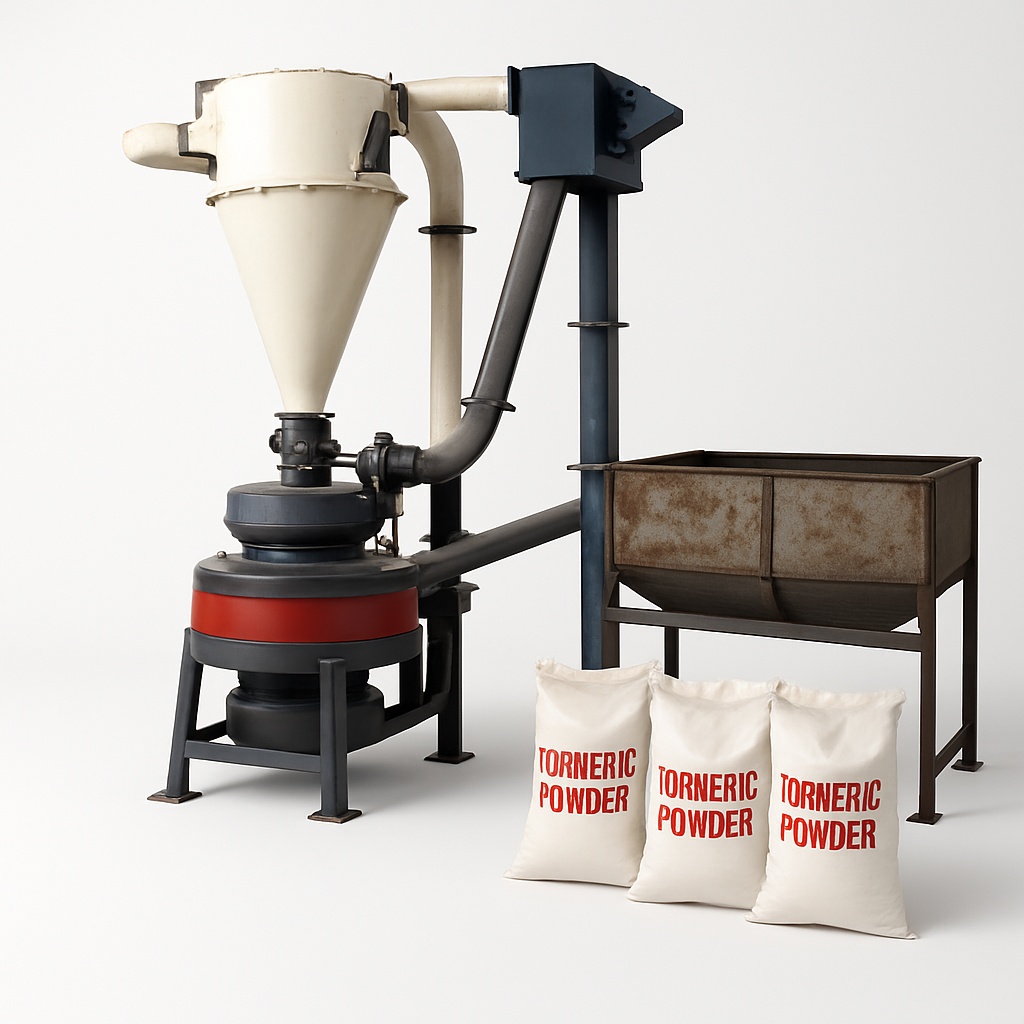 Turmeric Processing Machine Plant