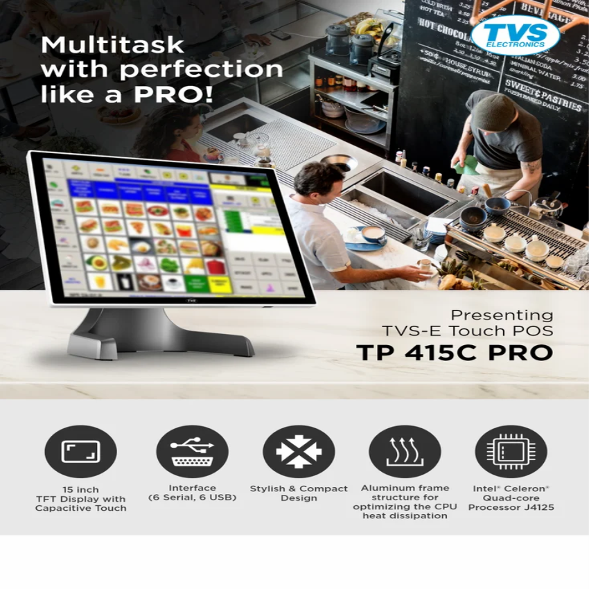 TVS TP 415C PRO TOUCH POS Device