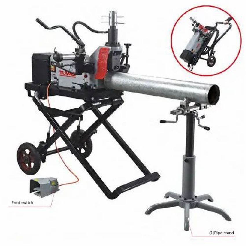 TWG-VIA Roll Grooving Machine