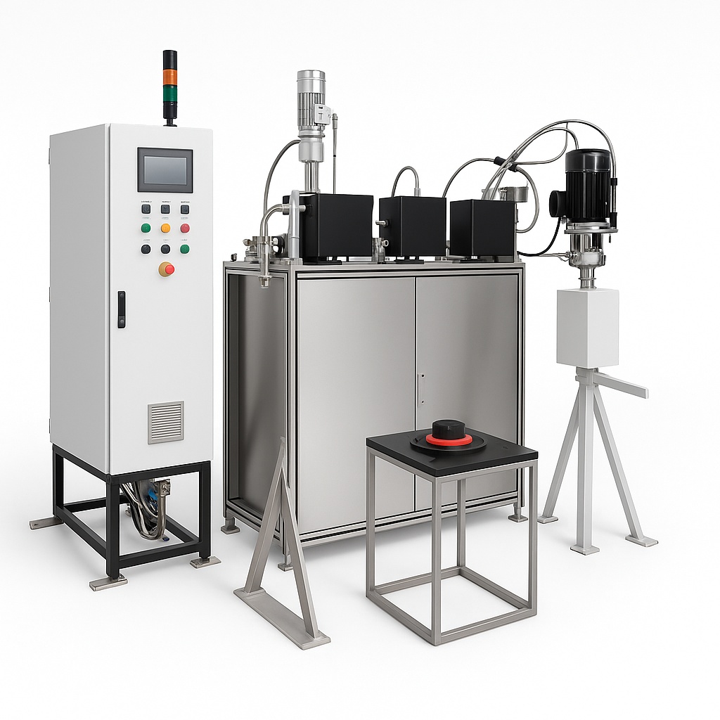 Twin PU Machine for Industrial Filters