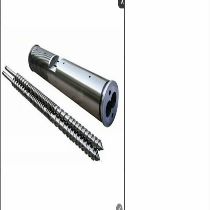 Twin Screw Barrel for Pipe Manufacturing