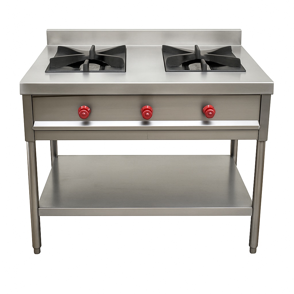 Two Burner Commercial Range