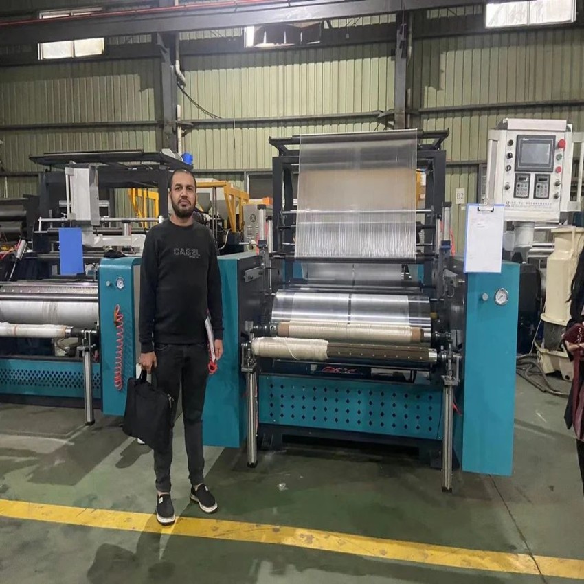 Two Layer Air Bubble Film Machine