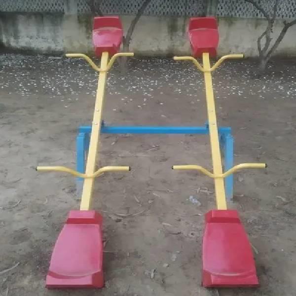 Two Seater Outdoor FRP Seesaw