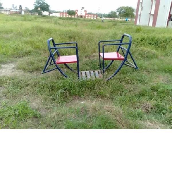 Two Seater Outdoor Mild Steel Seesaw